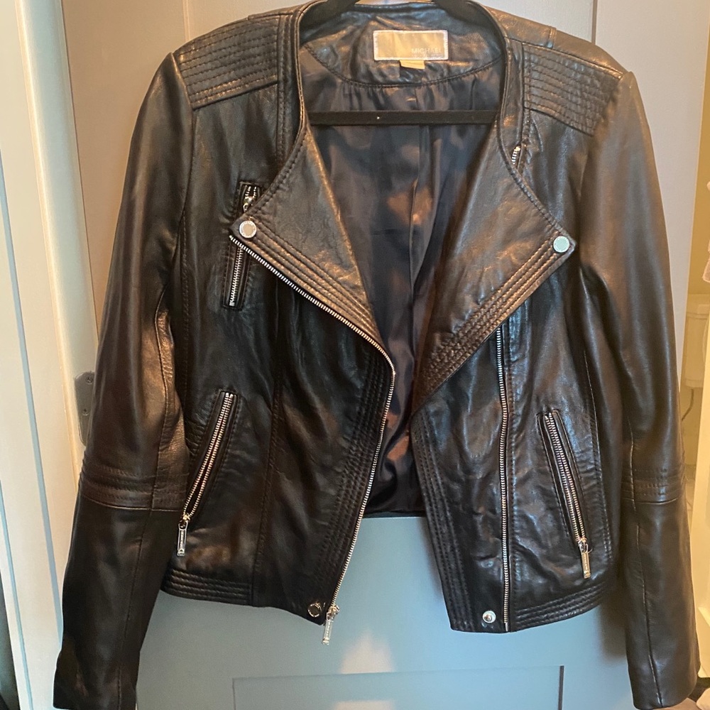 Michael Kors Leather Jacket
